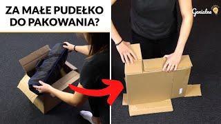 TRIK KURIERÓW: powiększanie pudełka z kartonu!