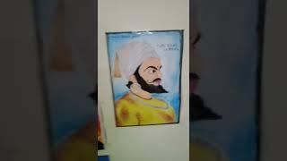 #Happy Shivaji Maharaj Jayanti#painting #Art by Sakshi yadav