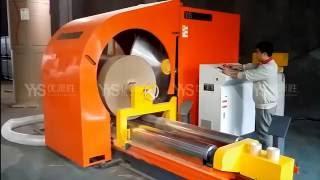 Jumbo roll paper cutting machine