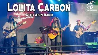 Ms. Lolita Carbon with ASIN Band @ Klub88 Davao City