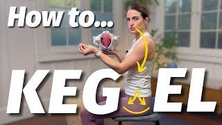 Kegel Exercise // Use Your Breath to Strengthen Your Pelvic Floor!