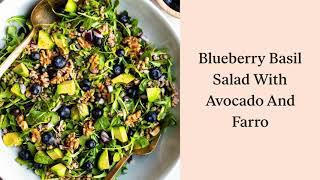 Blueberry Basil Salad Recipe | Daisybeet