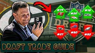 Green Bay Packers Draft Day Trade Guide!!