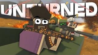 РЕЙД ТАНКОМ БОЛЬШОГО ДОМА С ПОДПИСЧИКАМИ ► Unturned