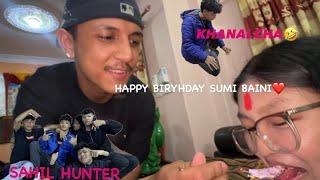 HAPPY BIRTHDAY SUMIE BAINI️@magurung #vlog #birthdayvlog