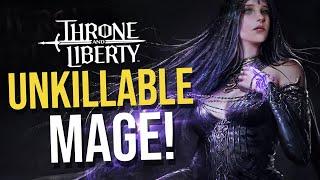 The Best Solo Build In Throne And Liberty! INSANE VAMPIRE MAGE Staff And Wand Combo!