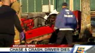 Police Chase Ends with Deadly Crash