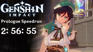 Genshin Impact Speedrun - Prologue% in 2h56min55s - World Record