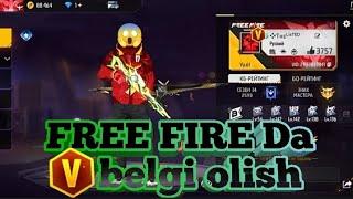 | Free fire ga | V belgi olish  | Kapiravat orqali |