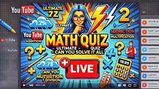 Live Quiz: Test Your Reasoning & Math Skills!  | Join Now!