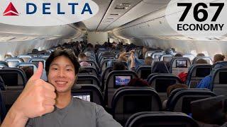 Flying DELTA 767 Main Cabin (ECONOMY) in 2024 | LAX-JFK