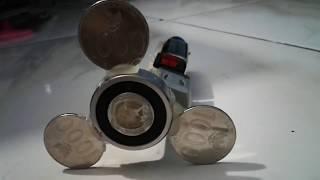 Longest  Spinning Fidget Spinner With DC Motor