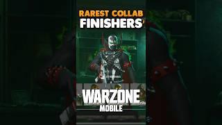 The Rarest Collab Finishing Moves in WZM #warzonemobile #ad #warzonemobile_partner