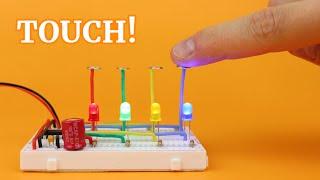 Breadboard capacitive touch sensor tutorial