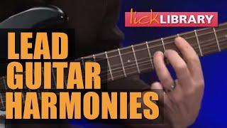 Lead Guitar Harmonies Lessons With Danny Gill | Licklibrary Online Guitar Lessons