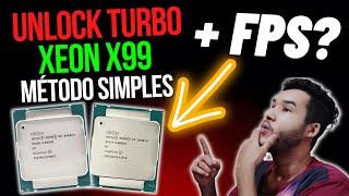 UNLOCK TURBO BOOST SIMPLES E FÁCIL! FUNCIONA EM QUALQUER PLACA X99 - MÉTODO #1