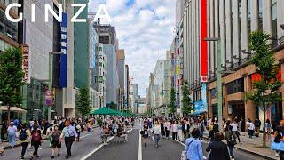 Live Tokyo Weekend Walk - Ginza Saturday Stroll