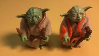 Vintage Star Wars Today Yoda Brown Snake Variation