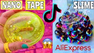 Testing VIRAL NANO TAPE, SLIME & TIKTOK HACKS + PRODUCTS from AliExpress! 🫧 *highly satisfying*