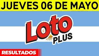 Resultados del sorteo Loto Plus del Jueves 6 de Mayo del 2021