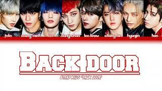 STRAY KIDS - "Back Door"  Color coded lyrics