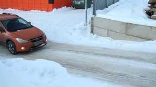 subaru xv ice climbing test