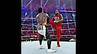 JEY USO VS JIMMY USO ! | #wwe #theusos #shorts #short