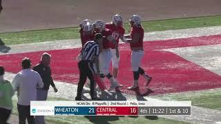 Central-Wheaton NCAA Div. III football highlights