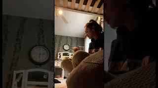 first song on ukulele:) | record player
