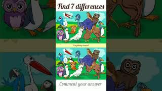 Spot 7 differences 240 #H.u.gaming channel #2025 #trending #game #trendsubscribe