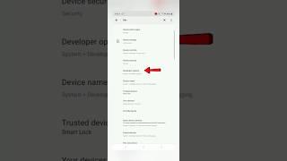 How to Enable Developer Settings on Android #shorts #Android #short