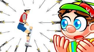 Johnny Plays HAPPY WHEELS!