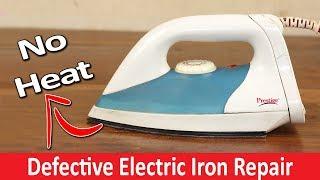 Electric Iron Not Heating Up Fix | How To Repair a Dry Iron? Electronics Basics#1 Heater