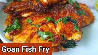 Goa Most Popular Chonak - Fish Fry Recipe | Homemade Goan Tasty Fish Fry Recipe