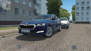 2020 Skoda Octavia 1.0 TSI || City Car Driving || Logitech Wheel