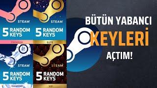 Onlarca Pahalı Steam Key Aldım! Beklemediğim Sürprizle Karşılaştım!