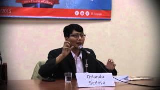 Orlando Bedoya realizó una conferencia sobre la poesía arequipeña