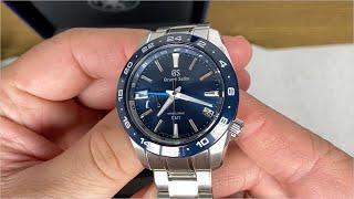 Grand Seiko SBGE255 GMT Review & Unboxing | Blue Dial & Blue Bezel | Grand Seiko GMT