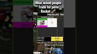 What do Players Trade For Perm Rocket  #bloxfruit #bloxfruits #roblox #gaming