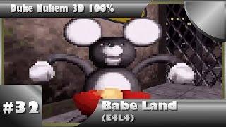 Duke Nukem 3D 100% Walkthrough: Babe Land (E4L4) [All Secrets]