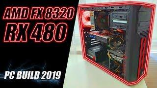 GAMING PC BUILD ON AMD FX 8350 + AMD RX 480 NITRO