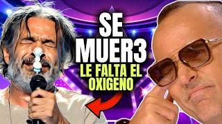 He's missing oxygen to sing! Ex-drug4dict breaks down in tears on Got Talent.