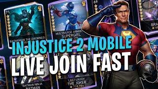 Live solo raids | On Ice | Injustice 2 Mobile | Arena