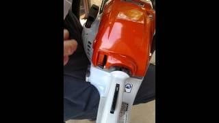 How to start your Stihl MS 251 chainsaws