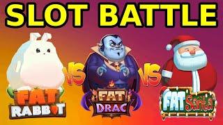 Slot Battle: Fat Drac Vs Fat Rabbit Vs Fat Santa