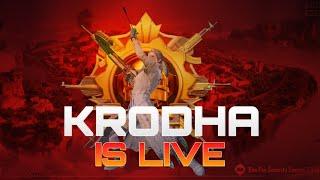 Trying SOLO 30 Kills BGMI LIVE DAY 1 | Krodha is Live | krodhaislive | iphone 15 pro max