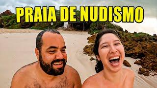 PRAIA DE NUDISMO, ficamos SEM ROUPA em TAMBABA na PARAÍBA, a famosa praia de NATURISMO do NORDESTE