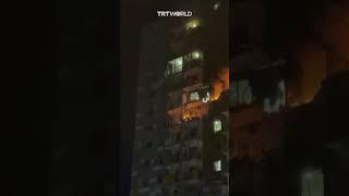 Drone attacks target high-rise apartments near Moscow