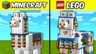 Ich TESTE Lego Minecraft VS Original Minecraft