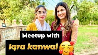 Random meetup with iqra kanwal️